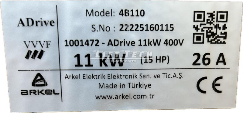 Частотный преобразователь Arkel ADrive 4В110 11kW VWF Inverter